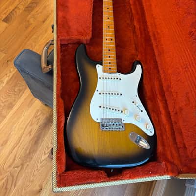 1984 Fender American Vintage '57 - AVRI 1957 Reissue Stratocaster - Sunburst - w/Case image 16