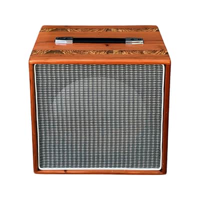 Ashen 112 Custom Guitar Speaker Cabinet Redwood Olive Striped (empty) image 2