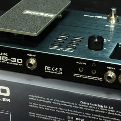 NU-X MG-30 Multi-Effects Processor [MG3023B10928] (09/01) image 4