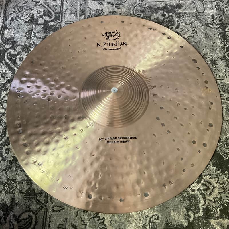 (MINT) Zildjian K Constantinople 20” Vintage Orchestral Medium Heavy Cymbals Pair image 1