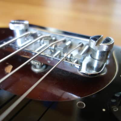 1978 Left Handed Guild B-302 Bass All Original image 13