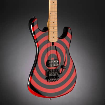 Kramer '84 Reissue Baretta 2000 - 2012 - Black Red Bullseye image 8