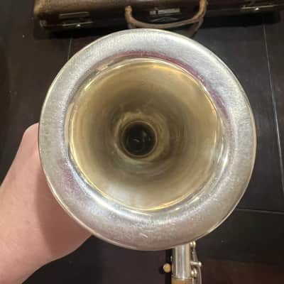 Penzel Mueller Double Wall Silver Clari-Met  Bb Clarinet 1920 - sterling silver image 7