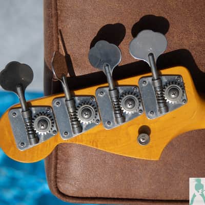 1999 Fender JB-62 '62 Jazz Bass Reissue - Made in Japan - Premium Alder Body - Pro Set Up w Perfect Frets/Action/Intonation! image 5
