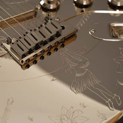 Fender Custom Shop Aloha Stratocaster 1994 - 1995 - Etched Aluminum image 19