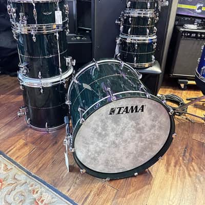 Tama Star 7Piece Shell Pack Bubinga Drum Set - Dark Green Cordia image 2