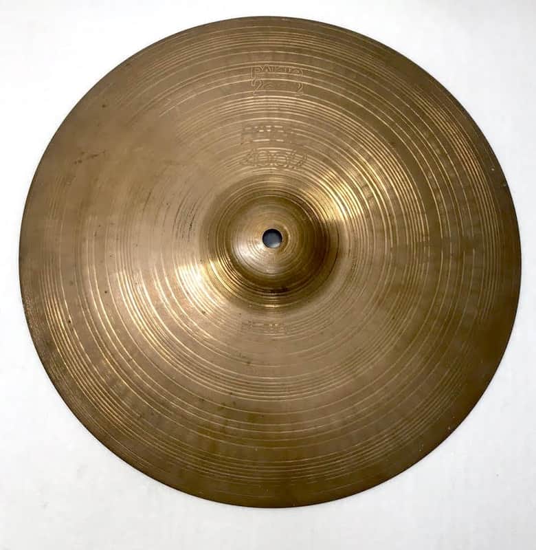 Paiste 2002 Heavy Rock Hi-Hat Cymbal, 14" (Used, Bottom Only) image 1