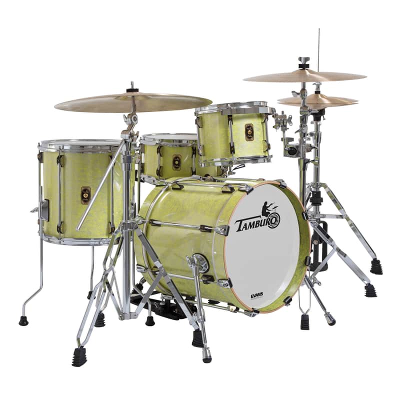 Tamburo Unika 416 - 4 Piece Drum Kit in Fantasy Yellow image 1