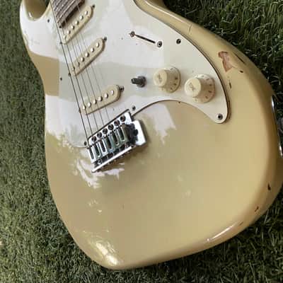 Samick Greg Bennet Signature Series Strat MB-1/PW - Cream Off-White image 4