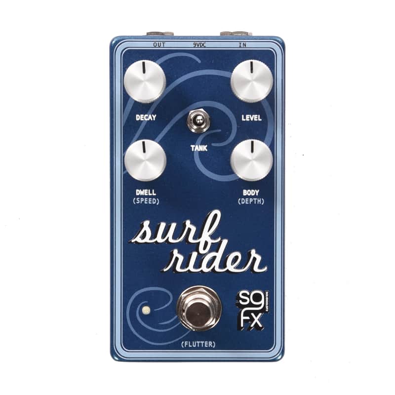 SolidGoldFX Surf Rider IV Spring Reverb Pedal image 1