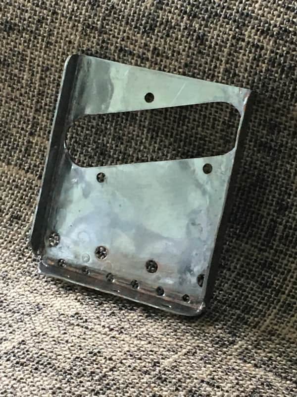 Lefty Vintage 1960s Reissue Fender USA Aged Tele Ashtray Bridge Relic Lefty Conversion image 1