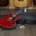 2004 Gibson ES-335 One Piece Top & Back Semi-Hollow Electric Guitar Figured Cherry w/ Gold Hardware + OHSC