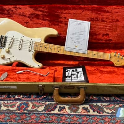 Fender Custom Shop '50s Cunetto Relic Stratocaster 1999 Blonde image 2