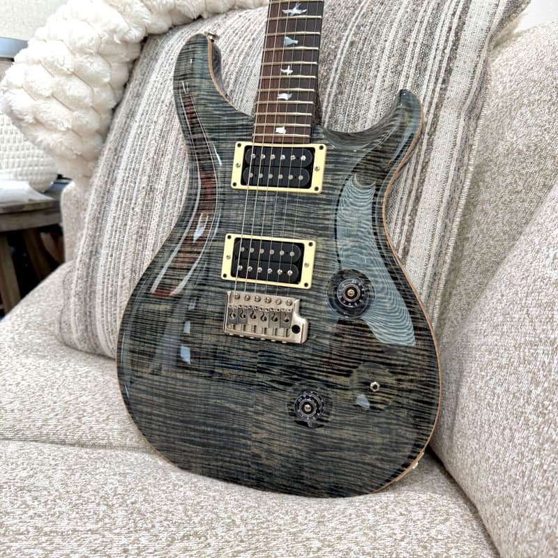 PRS Wood Library Custom 24 “Throwback” Limited 2011 - Faded Gray Black image 1