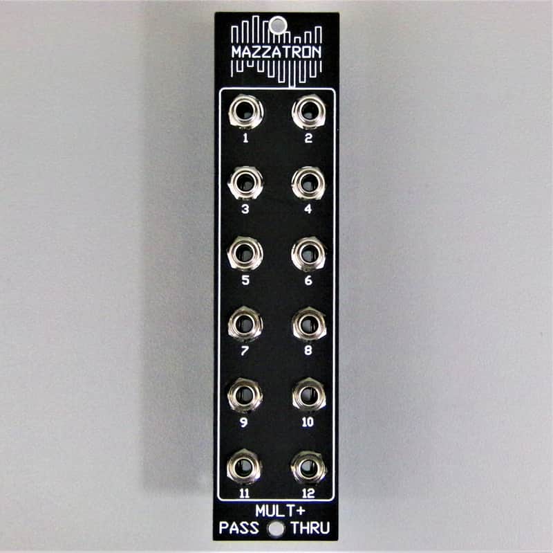 Mazzatron Mult + Pass Thru - Multi-functional Patchbay - Eurorack Synthesizer Module image 1