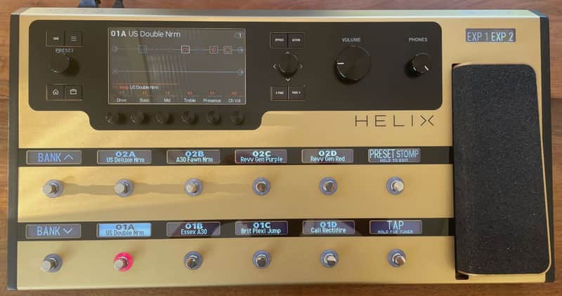 Line 6 Helix Floor Limited Edition 2019 - Gold image 1