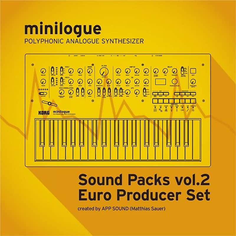 Korg minilogue/Sound Packs vol.2 "Euro Producer Set" image 1