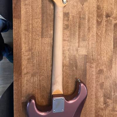 Fender MIJ Hybrid '60s Stratocaster with Rosewood Fretboard 2018 - 2020 Burgundy Mist Metallic image 3
