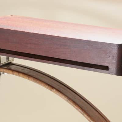 Giant Chi Fu Rosewood Wood Block (1920s) with Leedy/Ludwig Nickel Plated Holder (1950s) / INSPECTED & TESTED image 2