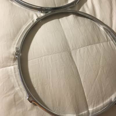 Noble&Cooley 15" flanged hoops 2001 Chrome image 2