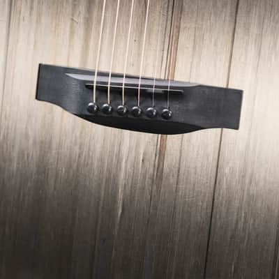 KLOS Carbon Timber Grand Cutaway Mini DAE Acoustic/Electric Guitar - Side Soundport - LR Baggs Anthem with Gig Bag image 11
