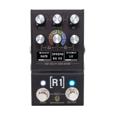 Walrus Audio Mako R1 MKII High-Fidelity Stereo Reverb - Effect for Guitars image 1