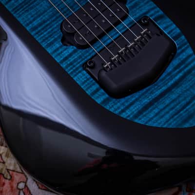 ERNIE BALL USA Music Man JP Signature Majesty 6 "Okelani Blue + Ebony" (2023) image 12