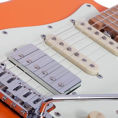 Schecter Nick Johnston Traditional H/S/S Atomic Orange image 5