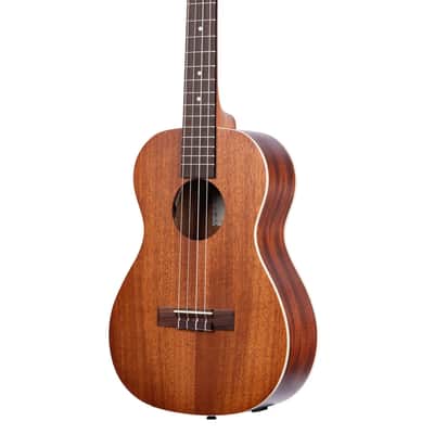 Kala KA-BE Baritone Satin Mahogany Ukulele with Pickup & Kala Bag image 3