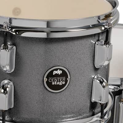 PDP Center Stage Silver Sparkle 5pc Kit Hardware Cymbals & Throne Included (PDCE2015KTSS) image 7