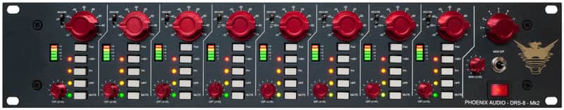 Phoenix Audio DRS-8 Mk2 8-Channel Class-A Discrete Mic Pre image 1