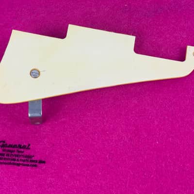 General Vintage Tone Vintage Ivory Aged Pickguard & Bracket for Gibson® Les Paul® '57–'60 (2009–Present USA Models) - Master of edad image 5