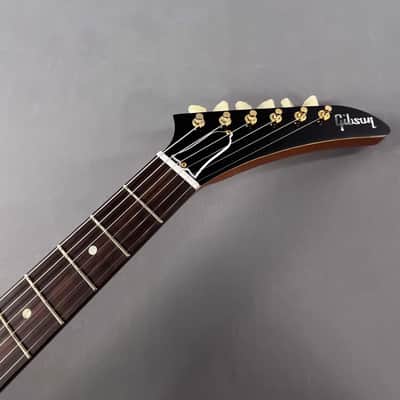 Immagine 2014 Gibson Custom Shop 1958 "Benchmark" Explorer Reissue – Natural Mahogany ~ Mint! - 13