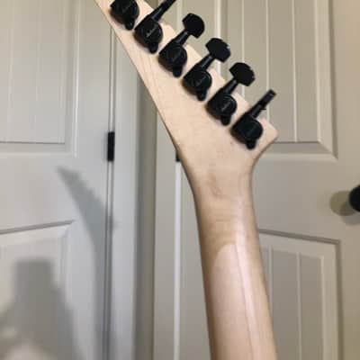 Custom Built  Explorer Guitar Jackson Neck Fishman Classic Gotoh Black image 6