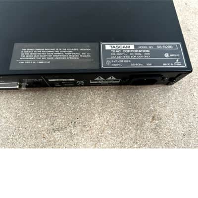 Tascam SS-R200 - Audio Recorder - Good image 9
