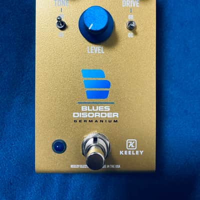 Keeley Blues Disorder Germanium Limited Edition 2024 - Gold image 2