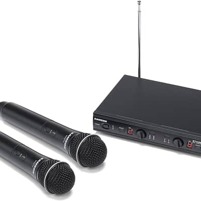 Samson Stage 212 Dual Wireless Handheld Microphone System image 2