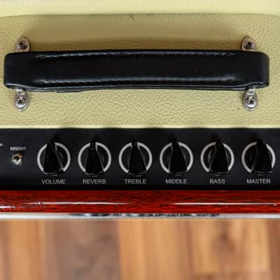 PRS DG Custom 30 David Grissom 30-Watt 2x12" Guitar Half Stack 2014 Blonde / Cherry image 9