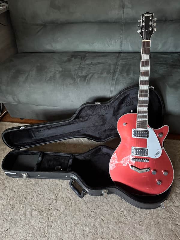 Gretsch G5220 Electromatic Jet BT with V-Stoptail and hard case image 1
