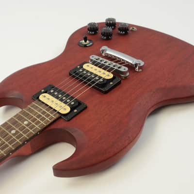 2014 Gibson SGJ Electric Guitar - Satin Cherry w/Gig Bag - 120th Ann. image 10