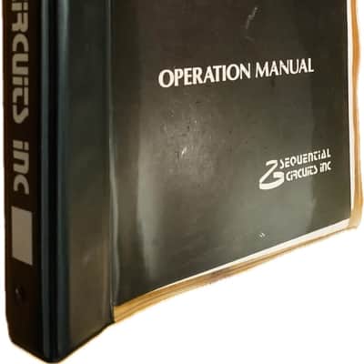 SERVICED & RESTORED Dual Manual PROPHET 10 Rev3 w/ORIGINAL OWNERS MANUAL, MIDI, Foot switch pedals, Road case, & Specs sheet - Sequential Circuits SCI image 9