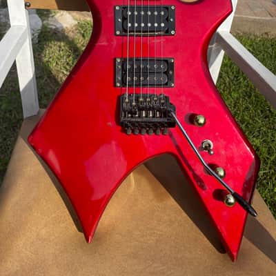 B.C. Rich Warlock NJ Series Japan 1986 - Red sparkle image 4