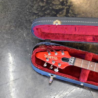 Hamer Flying V KK Downing 1980s Red Cherry image 11