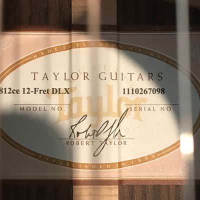 Used Taylor 812 | Reverb