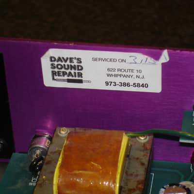 Soldano Series II SP-77 preamp  SLO modded  Purple image 4