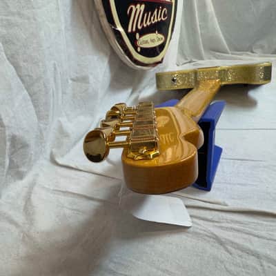Fender Buck Owens Telecaster Guitar with Case 2002 - 2004 - MIJ Made In Japan - Red, Silver & Blue Sparkle image 24