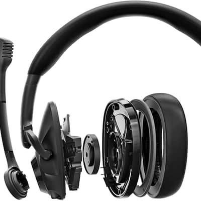 EPOS - 1000888 - H3 Closed Acoustic Headset with Noise-Cancelling Mic - Black image 9