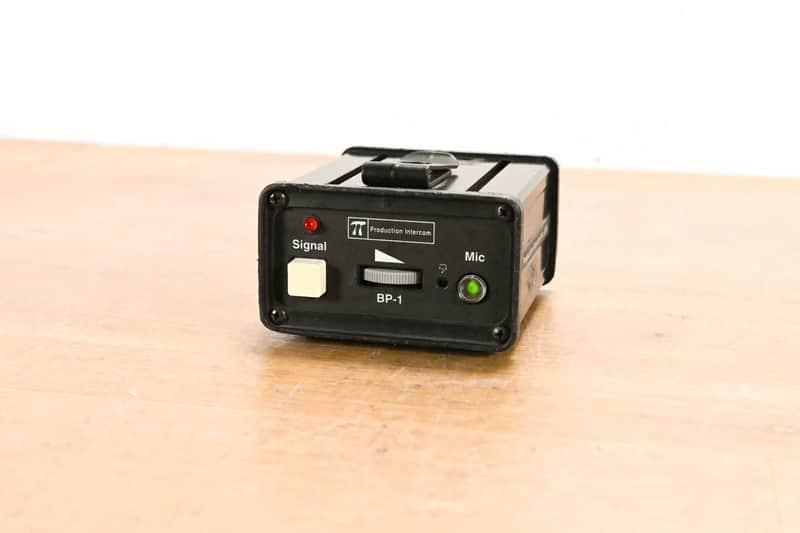 Production Intercom BP-1 Single-Circuit Headset Station Belt Pack CG011XG imagen 1