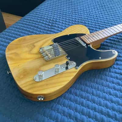 Custom T-Style Roasted Maple Neck Butterscotch Catalpa Wood Body image 4