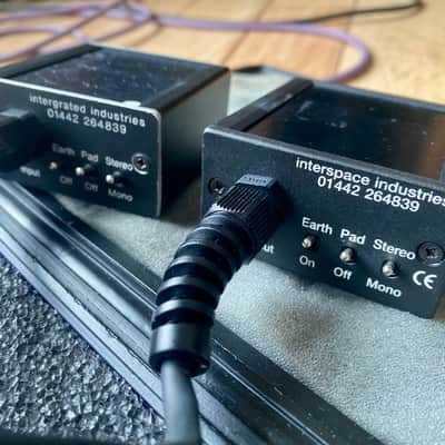 2 x Interspace/Intergrated Industries PC DI Box In Flightcase image 4